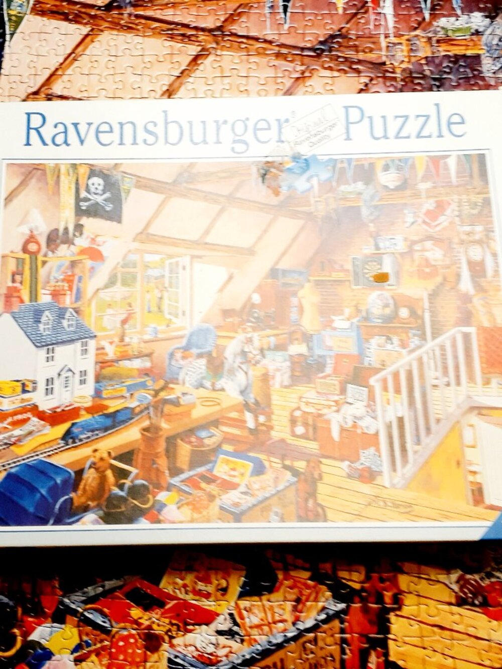 Ravensburger Jigsaw Puzzle 1000 Pieces Grandma's Attic Complete